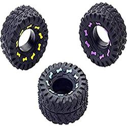 Ethical Squeaky Vinyl Tire Dog Toy, 3-1/2-Inch