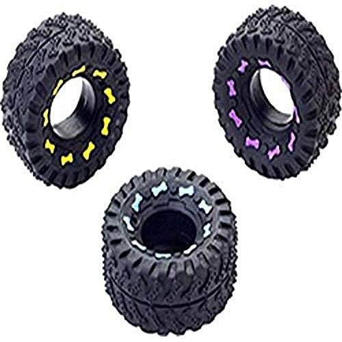 Ethical Squeaky Vinyl Tire Dog Toy, 3-1/2-Inch