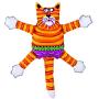 Bamboo Pet DAM660104 Fat cat Terrible Nasty Scaries, Assorted