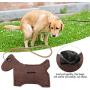 Dog Poop Bag Holder, Cartoon Shape Pet Waste Bag Collector Portable Unbreakable Puppy Poop Bags Dispenser (Dog)