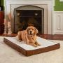 Oscar Orthopedic Small (36 x 24 in.) Mocha Rectangle Pillow Style Dog Bed