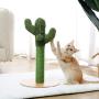 Made4Pets Cactus Cat Scratching Post with Natural Sisal Ropes, Cat Scratcher for Cats and Kittens