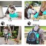 XCYY Portable Dog Water Bottle, Dog Water Bowl Dispenser,Made of Environmentally ABS Material,Multifunctional Integrated Design,with Water Cup,Poop Shovel,Dog Food Container,Garbage Bag,Lanyard,10oz