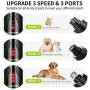 FANCYDOG Dog Nail Grinder LED Lighting 3 Speed Upgraded Pet Nail Trimmer Low Noise Rechargeable Painless Portable for Small Medium Large Dogs & Cats…