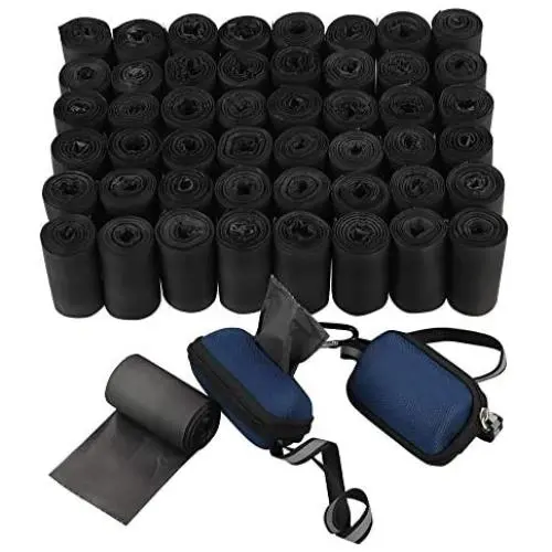 Vababa Biodegradable Dog Waste Bags, Black Compost Poop Bags with Dispenser, 1000 Counts Vababa Biodegradable Dog Waste Bags, Black Compost Poop Bags with Dispenser, 1000 Counts