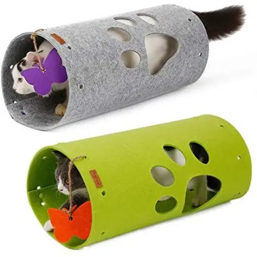 ''N/A'' Cat Tunnel Can Be Used for Indoor Cat Play with Bell Butterfly Toy DIY Stitching ''N/A'' Cat Tunnel Can Be Used for Indoor Cat Play with Bell Butterfly Toy DIY Stitching