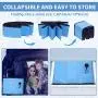 AIIYME Dog Pool, Pet Pool Dog Swimming Pool Portable PVC Leakproof Collapsible Bathing Tub Kiddie Pools with 4 Repair Patches and Pet Brush for Small Dogs Cats and Kids(32X8inches/80X20cm) AIIYME Dog Pool, Pet Pool Dog Swimming Pool Portable PVC Leakproof Collapsible Bathing Tub Kiddie Pools with 4 Repair Patches and Pet Brush for Small Dogs Cats and Kids(32X8inches/80X20cm)