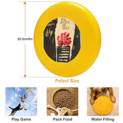Pet Frisbee Flying Disc Dog Toy - Multifunction Le Trou00