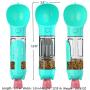 Dog Water Bottle for Walking and Traveling, Upgraded 4 in 1 Portable Water Bottle for Dog and Rabbit, Leak Proof Pet Water Dispenser Bottle for Hiking and Outdoor