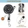 PUPTECK Soft Mesh Dog Harness with Leash - Plaid Adjustable Puppy No Pull Harnesses - Pet Padded Walking Vest