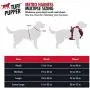 Tuff Pupper Small (13-17’) Heavy Duty Dog Collar with Handle and Medium Midnight Blue Metro - No Pull Dog Harness Bundle