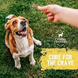 Canine Cravers Single Ingredient Dog Treats – Human Grade Air Dried Hypoallergenic Pet Food – Grain, Gluten, and Soy Free – 100% All Natural