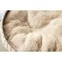 PetPals Hand Made Paper Rope Round Bed for Cat/Dog/Pet Sleep with Pillow, Natural