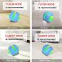 TITIPET Interactive Cat Toys for Indoor Cats, Smart Robotic Ball Toy with Motion Activated, Rechargeable (Cat Ball)