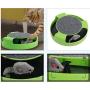 Yosoo Cat & Kitten Toy, Catch The Mouse Motion Cat Toy, Scratch Pad With Rotating Toy Mouse, Pet Cat Catch The Rotating Mouse Plush Moving Toy ,Cat Motion Chase Toy