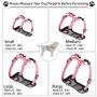 JESPET Dog Harness No Pull with Adjustable Straps for Behavior Training and Easy Walking, Dog Vest Walking Harness for Puppy and Small, Medium, Large Dogs