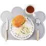 HT-direct Pet Food Mat Dog Bowl Mat Cat Food Mat 14.5 x 11.5inch Water Placemat Mat Paw Shape Silicone Non-Slip Mat Washable Dog Mat for Food and Water for Floors Cleanliness HT-direct Pet Food Mat Dog Bowl Mat Cat Food Mat 14.5 x 11.5inch Water Placemat Mat Paw Shape Silicone Non-Slip Mat Washable Dog Mat for Food and Water for Floors Cleanliness