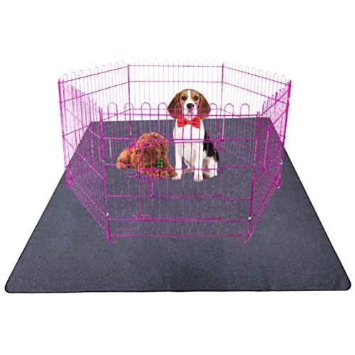 Swanna Non-Slip Washable Dog Pee Pads Reusable Puppy Training Pad for Fast Absorbent, Waterproof for Training, Whelping, Housebreaking, Playpen, Kennel, Incontinence