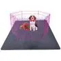 Swanna Non-Slip Washable Dog Pee Pads Reusable Puppy Training Pad for Fast Absorbent, Waterproof for Training, Whelping, Housebreaking, Playpen, Kennel, Incontinence