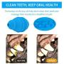 Dog Toys, Durable Dog Chew Toys for Aggressive Chewers Milk Flavored Tough Natural Rubber & Teeth Cleaning Chewing Ball Toys for Large/Medium Dogs Chasing Playing