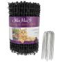 MiMu Dog & Cat Deterrent Mat Outdoor & Indoor Cat Scat Spike Mat Cat Repellent Spikes - Continuous Roll in Black