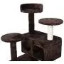 Inlifiny 51 Cat Tree Tower Condo Furniture Scratch Post Kitty Pet House Play Brown Inlifiny 51 Cat Tree Tower Condo Furniture Scratch Post Kitty Pet House Play Brown