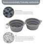 N/E Collapsible Dog Bowl Travel Pet Bowls Slow Feeder Pet Bowls Two in one Easy to Assemble and disassemble Easy to Carry