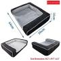 K9 CARNIVORE Luxory Orthodpedic Shredded Memory Foam Indoor Waterproof Pet Bed