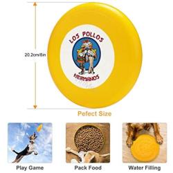 Pet Frisbee Flying Disc Dog Toy - Multifunction Los Pollos Hermanos