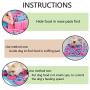 ulovemore qh Snuffle Mat for Dogs, Interactive Dog Toys Encourages Natural Foraging Skills Dog Puzzle Toys, Snuffle Mat for Small or Medium Dogs