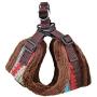 Puppia Crayon Harness C, Medium, Brown