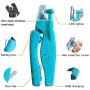 weird tails Dog Nail Clippers Upgraded, Pet Trimmer with LED Light to Avoid Over Cutting, Free Nail File, Razor Sharp Blade & Lock Switch, Professional Grooming Tools with Sturdy Non Slip Handles