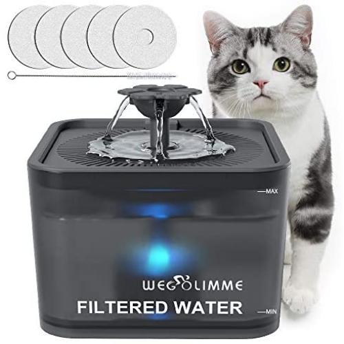 WEGOLIMME Cat Water Fountain Dog Automatic Pet Feeder Water Dispenser