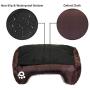 CPG DOTS Dog Bed, Super Soft Pet Sofa Bed Pillow Cats Bed, Non Slip Bottom Pet Lounger, Self Warming and Breathable Premium Pet Bedding