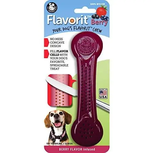 Pet Qwerks Flavorit Flavor Infused Nylon Chew Toy - Fillable Cells for Spreads, Durable Tough Toys for Aggressive Chewers | Made in USA with FDA Compliant Nylon Pet Qwerks Flavorit Flavor Infused Nylon Chew Toy - Fillable Cells for Spreads, Durable Tough Toys for Aggressive Chewers | Made in USA with FDA Compliant Nylon