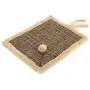 Natural Sisal Cat Scratcher Mat Anti Scratch Pad Reverse Side Soft Plush Pet Bed 17''x13'' Natural Sisal Cat Scratcher Mat Anti Scratch Pad Reverse Side Soft Plush Pet Bed 17''x13''