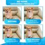 Pet Grooming Kit for Dog and Cat with 2 Sided Grooming Brush and 2 Sided Grooming Glove for De-Shedding, De-Matting and Cleaning All Pet Hair Effectively