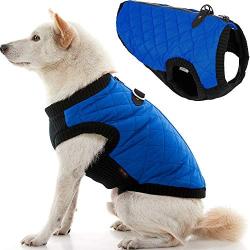 Gooby Fashion Dog Vest - Small Dog Sweater Bomber Dog Jacket Coat with D Ring Leash and Zipper Closure - Dog Clothes for Small Dogs Girl or Boy for Indoor and Outdoor Use