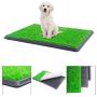 PawFam Fresh Scent Puppy Dog Pet Training Pads, 6-Layer Protection, Adhesive Tabs, 100 Count- 22''x22''