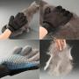 PetHaven Pet Hair Remover Glove & Self Cleaning Fur Remover Lint Remover Brush Bundle- Dog Brush and Cat Brush for Shedding & Undercoat Grooming Bundle,Long Short Pet Hair and Pet Hair Remover for Car