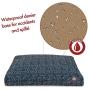 Majestic Pet Teal Native Rectangle Indoor Outdoor Pet Dog Bed with Removable Washable Cover Products