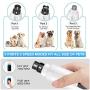 lzndeal Dog Nail Grinder with LED Light - Ultra Quiet Dog Nail Trimmer with 2 Speed Modes, Comes with a Pet Nail Clipper, Dog Nail Grinder for Small, Large Dogs and Cats.