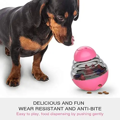 Dreamszi-Dog Food Dispenser Ball Toy, Interactive Puzzle Treat Ball,Slow Feeder Pet Food Treat Ball,Tumbler Design Iq Ball for Puppy, Small to Medium Cats, Dogs, and Pets Dreamszi-Dog Food Dispenser Ball Toy, Interactive Puzzle Treat Ball,Slow Feeder Pet Food Treat Ball,Tumbler Design Iq Ball for Puppy, Small to Medium Cats, Dogs, and Pets