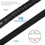 WITSKICH Dog Seat Belt for Cars, 2 Packs Adjustable Nylon Pet Car Seat Belt with Elastic Buffer, Dog Car Safety Belt Vehicle Harnesses – Black
