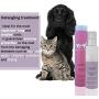 YUUP! Italy Home & Professional Glossing & Detangling Spray for Dogs and Cats - Protecting From Sun, Chlorine, Dying and Pollution - Ideal for Long and the most Neglected and Tangled Coat(5 oz/8.5 oz)