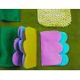 vocheer Dog Snuffle Mat, Pet Feeding Mat Dog Training Pad Sniffing Mat,Encourages Natural Foraging Skills for Stress Release