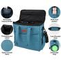 GUIFIER Large Dog Travel Bag | Airline Approved Dog Food Travel Bag with Multi-Function Pockets,2 Food Container Bag, 2 Collapsible Bowl | Perfect Weekend Pet Travel Set for Dog/Cat