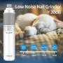 Petural Dog Nail Grinder Quiet and Cat Nail Grinder Stepless Speed - Professional and Electric Pet Nail Trimmer for Small, Medium Dogs and Cats - Pet Nail Grinder Noiseless with 20h Working Time Petural Dog Nail Grinder Quiet and Cat Nail Grinder Stepless Speed - Professional and Electric Pet Nail Trimmer for Small, Medium Dogs and Cats - Pet Nail Grinder Noiseless with 20h Working Time