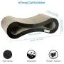 isYoung Cat Scratcher Lounge Corrugated Cat Scratcher Cardboard Protector for Furniture Couch Floor Eco-Friendly Toy - Keep Cats Fun Healthy