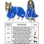 Derby Originals Pampered Pooch Ultra Flex Plush Microfiber Dog Bath Robe with Hood